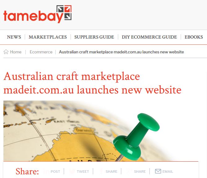 TameBay Madeit Article